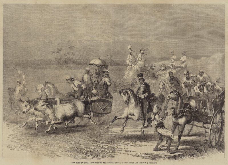 De Turf in India, de Weg naar de Baan door George Francklin Atkinson