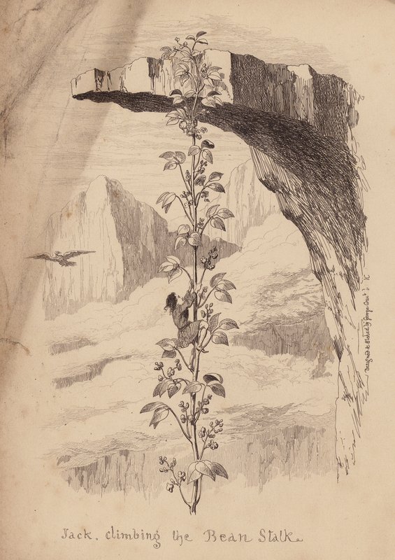 Jack en de Bonenstaak door George (after) Cruikshank