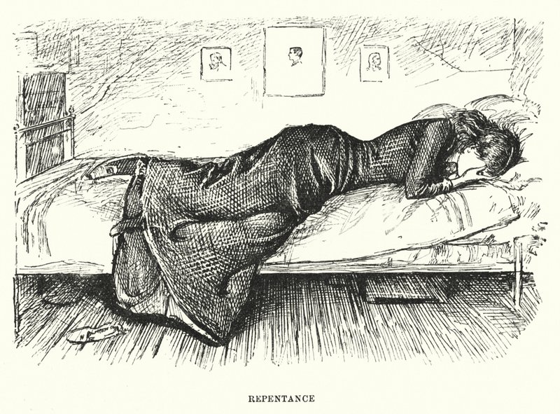 Illustratie voor Trilby door George du Maurier (gravure) door George (after) Du Maurier
