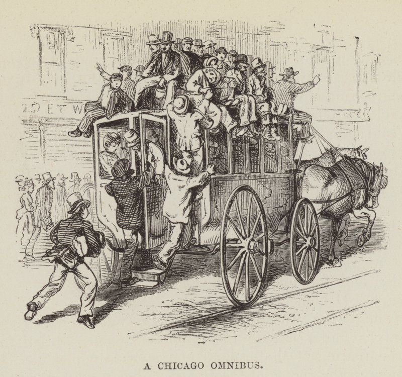 Een Chicago Omnibus door George Augustus Sala