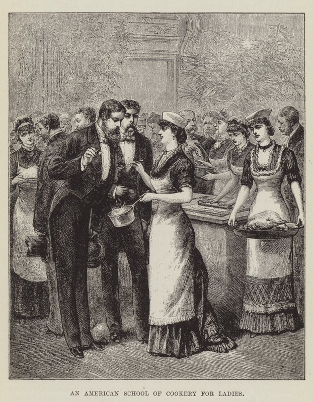 Een Amerikaanse kookschool voor dames door George Augustus Sala