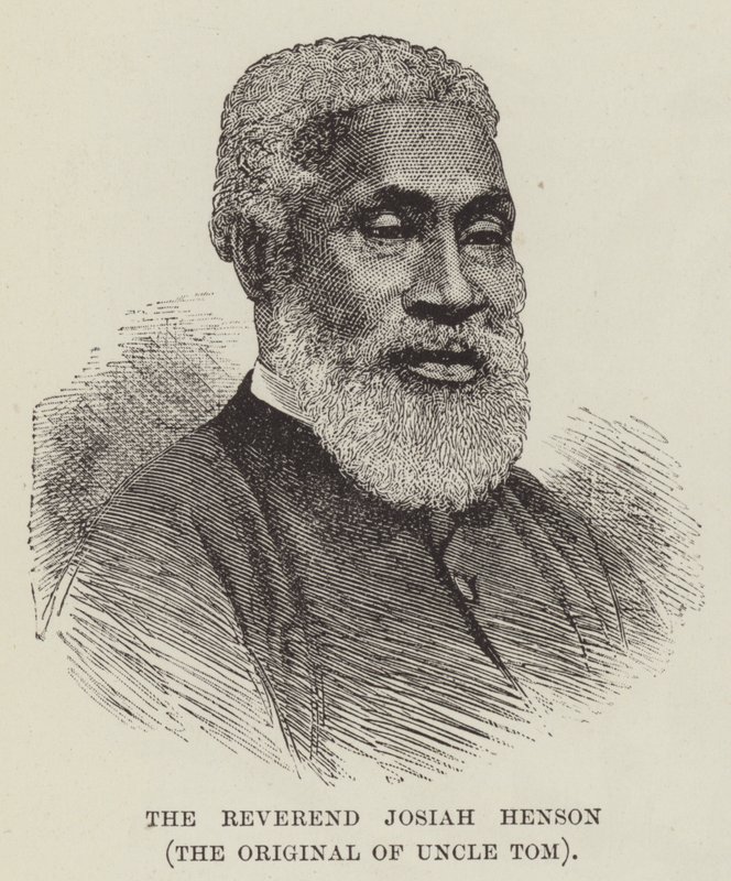 De eerwaarde Josiah Henson (Het origineel van Oom Tom) door George Augustus Sala