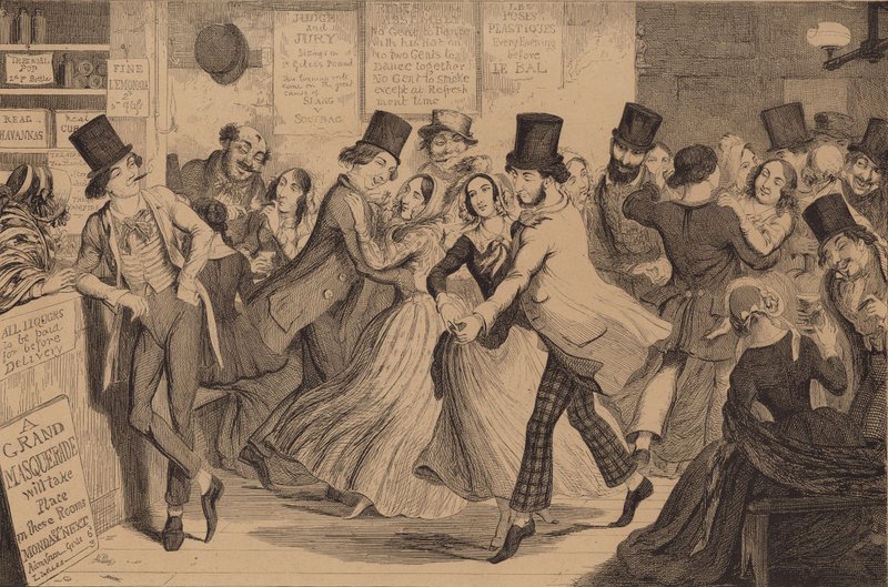 De kinderen van de dronkaard door George Cruikshank