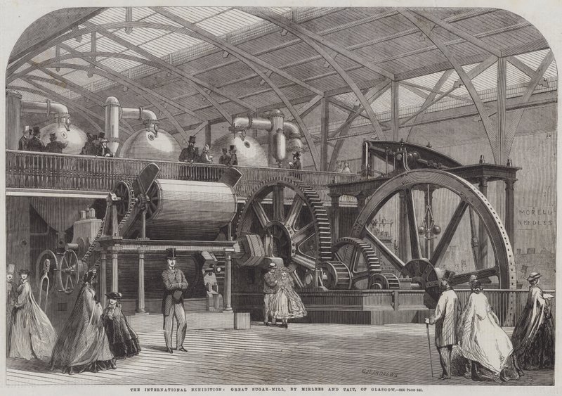 De Internationale Tentoonstelling, Grote Suikermolen, door Mirlees en Tait, uit Glasgow door George Henry Andrews