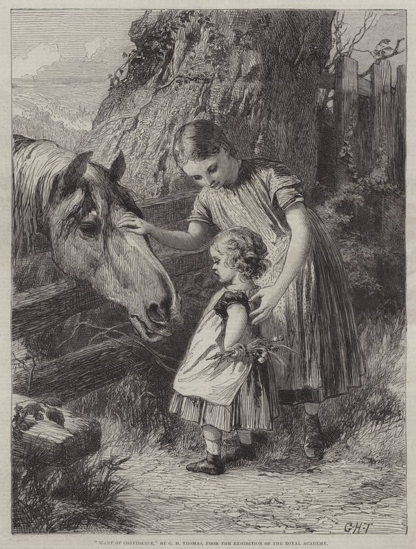Gebrek aan Vertrouwen door George Housman Thomas