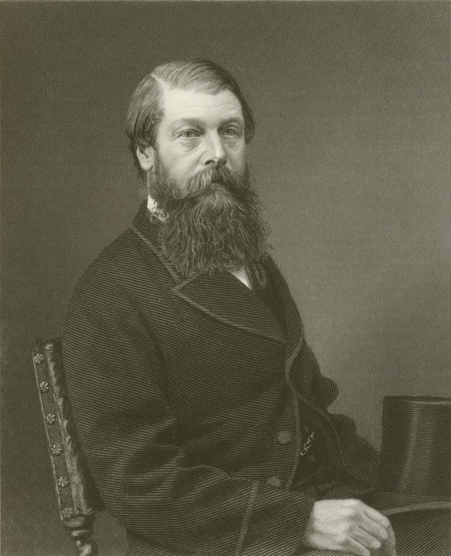 Zeer Eerwaarde Lord Wrottesley, Lord-Lieutenant van het graafschap Stafford door George J. Stodart