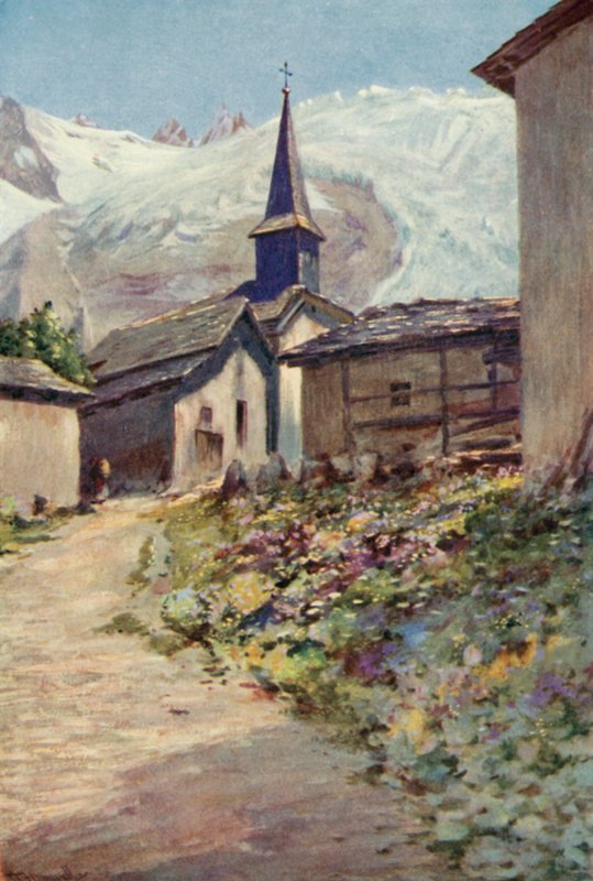 Het Dorp Tour (kleur litho) door George Jackson Flemwell