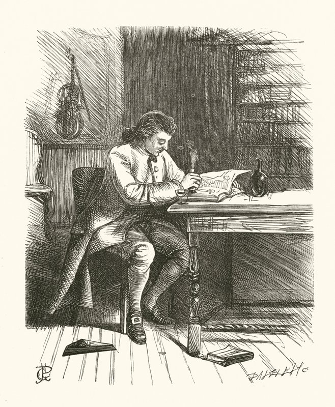 Illustratie voor Een Nieuwe Gelijkenis, In de Manier van Swift door George John Pinwell