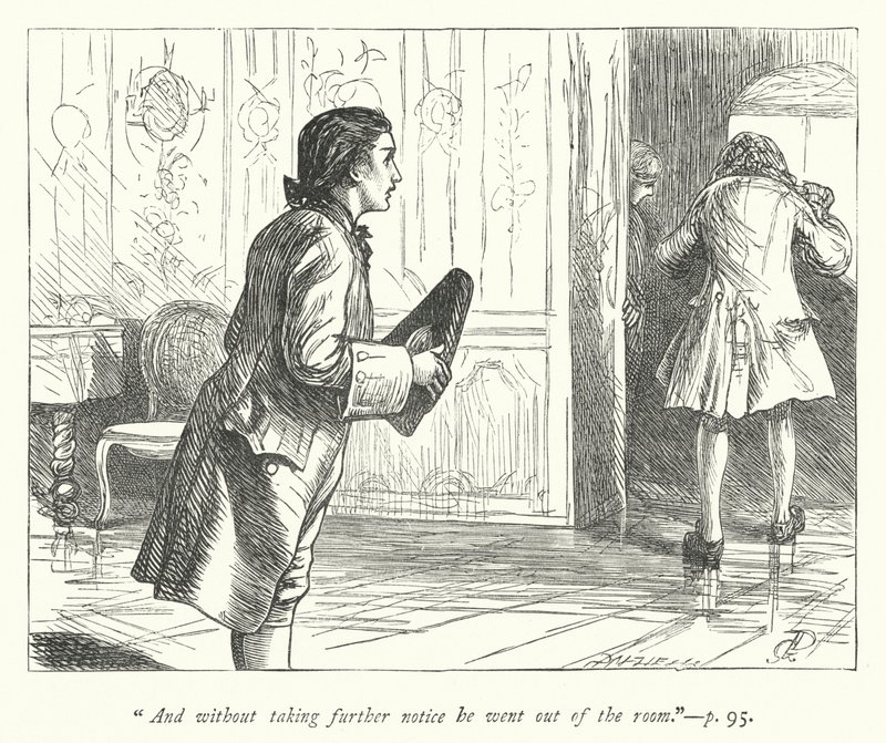 Illustratie voor De Pastoor van Wakefield door George John Pinwell