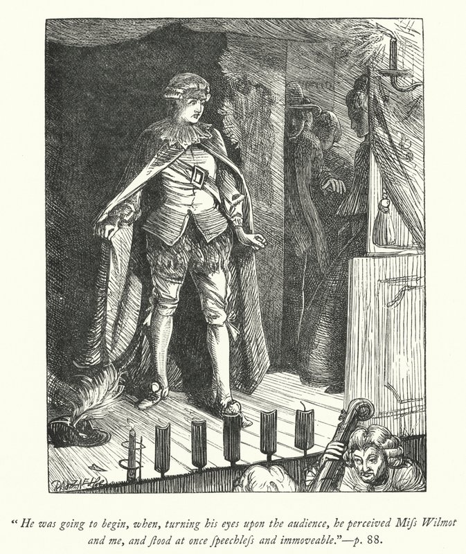 Illustratie voor The Vicar of Wakefield (gravure) door George John Pinwell