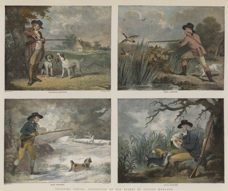 Schietstukken door George Morland