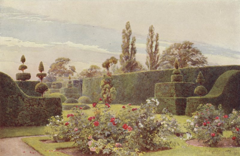 De Rozen Tuin, Arley door George Samuel Elgood