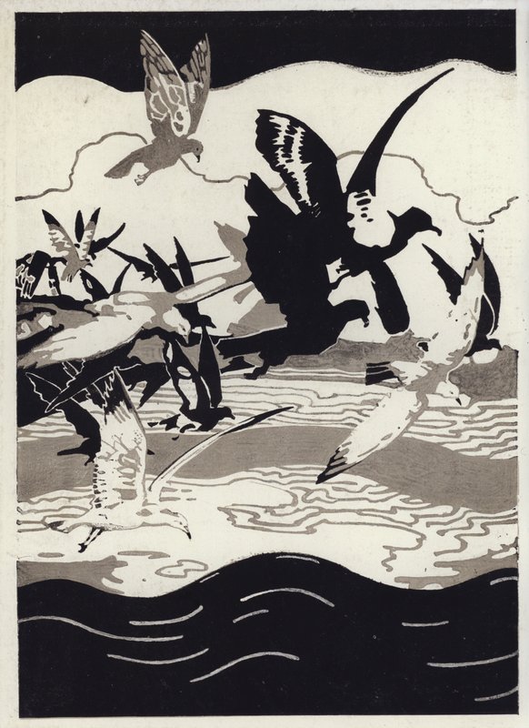 Illustratie voor Canadian Wonder Tales door George Sheringham