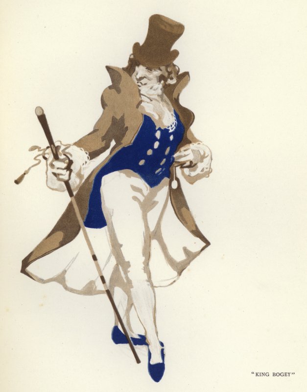 Illustratie voor The Happy Hypocrite door Max Beerbohm door George Sheringham