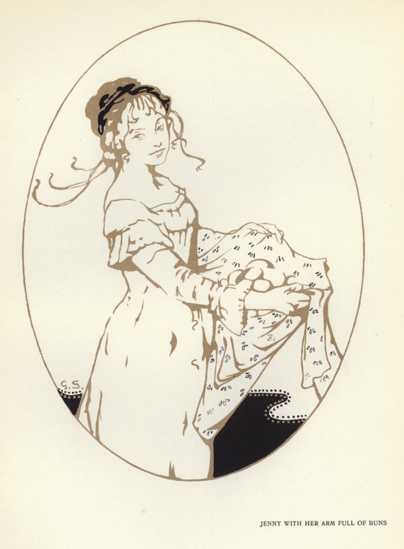 Illustratie voor The Happy Hypocrite door Max Beerbohm door George Sheringham