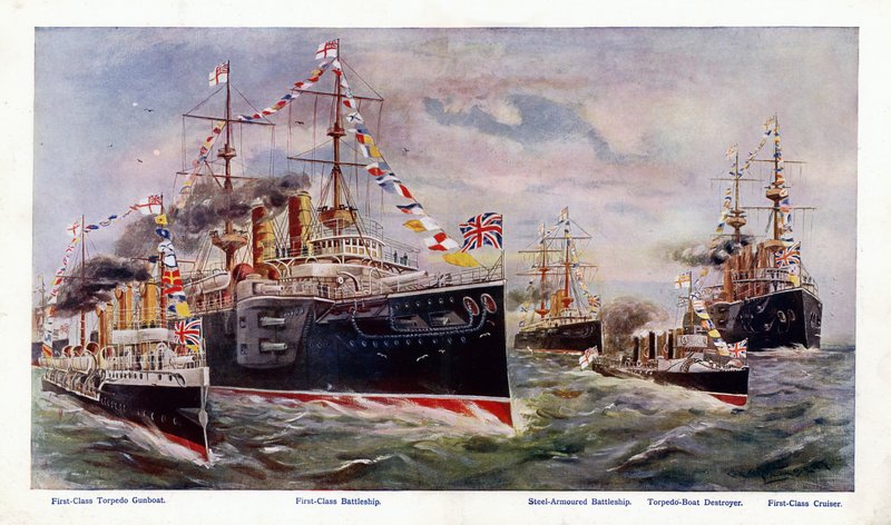 Koninklijke Marine door George Washington Lambert