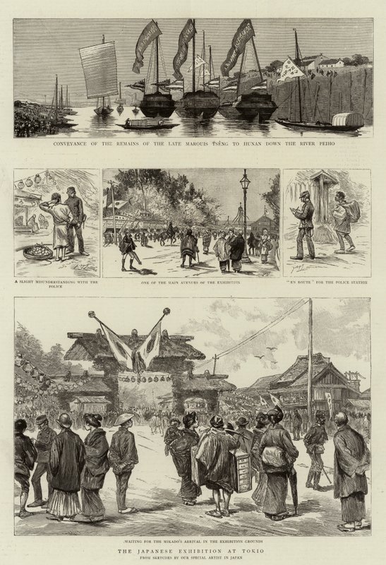 De Japanse Tentoonstelling in Tokio door Georges Ferdinand Bigot
