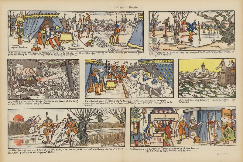 Illustratie voor Le Rire door Georges Delaw