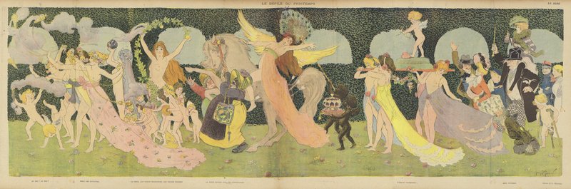 Illustratie voor Le Rire door Georges Meunier
