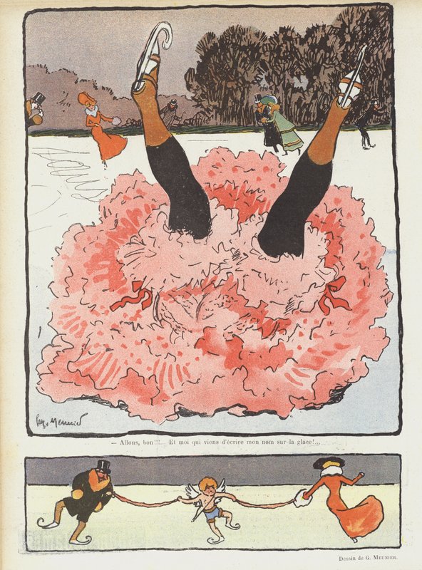 Illustratie voor Le Rire door Georges Meunier