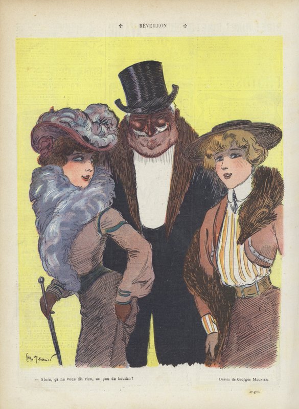 Illustratie voor Le Rire door Georges Meunier