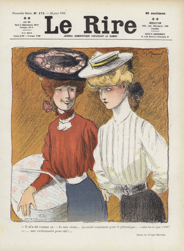 Illustratie voor Le Rire door Georges Meunier