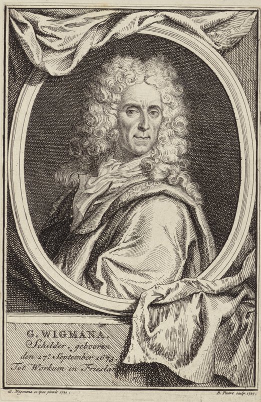 Portret van Gerard Wigmana door Gerard Wigmana