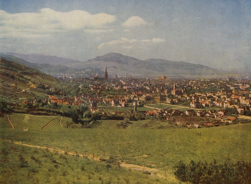 Freiburg im Breisgau, Zwarte Woud, Duitsland (kleurenfoto) door German Photographer