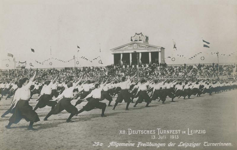 Twaalfde Duitse gymnastiekfestival, Leipzig door German Photographer