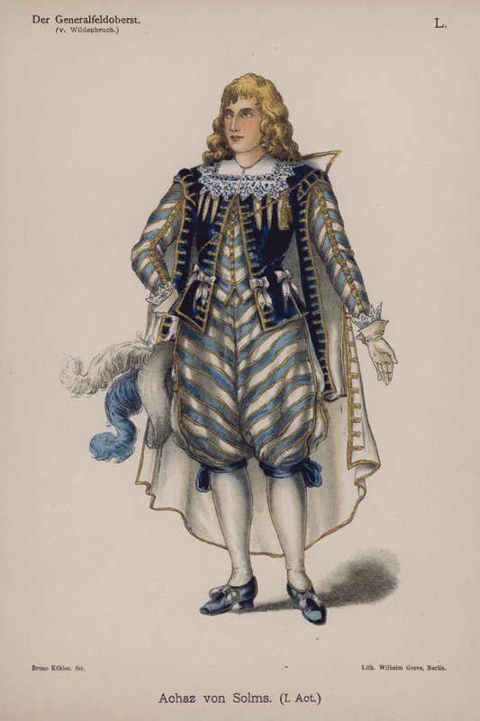 Achaz von Solms, uit Der Generalfeldoberst van Ernst von Wildenbruch door German School