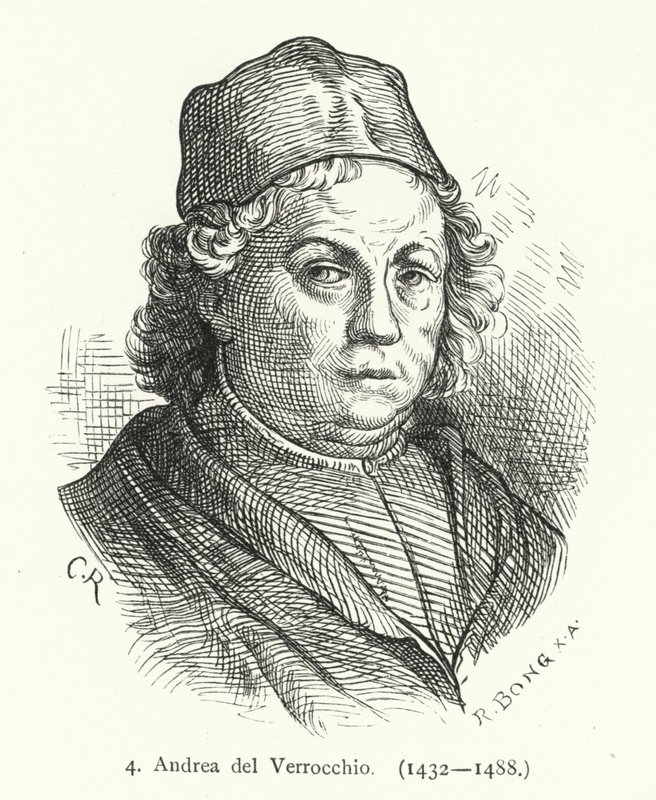 Andrea del Verrocchio, Italiaanse Renaissance schilder, beeldhouwer en goudsmid door German School