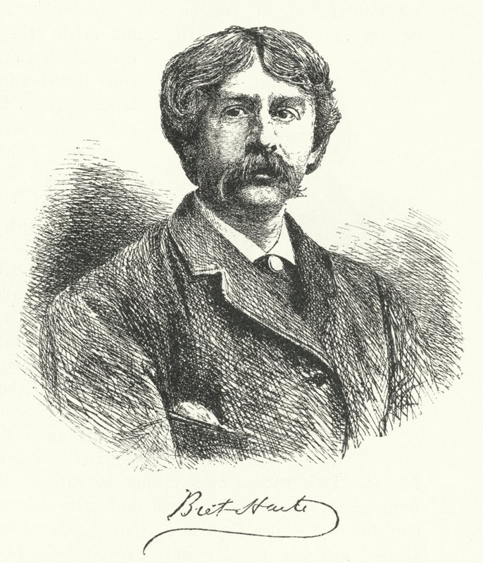Bret Harte, Amerikaanse schrijver van korte verhalen en dichter door German School