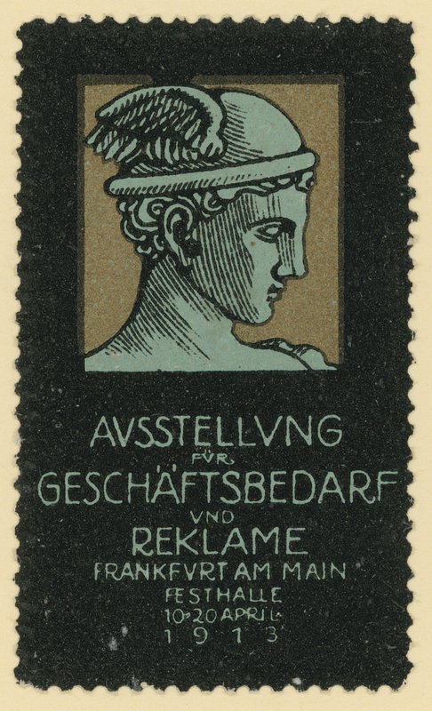 Bedrijfs- en reclametentoonstelling, Frankfurt, Duitsland door German School