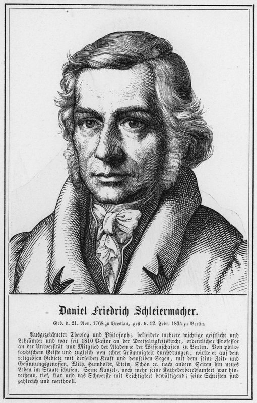 Daniel Friedrich Schleiermacher door German School