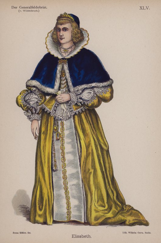 Elisabeth, uit Der Generalfeldoberst door Ernst von Wildenbruch door German School