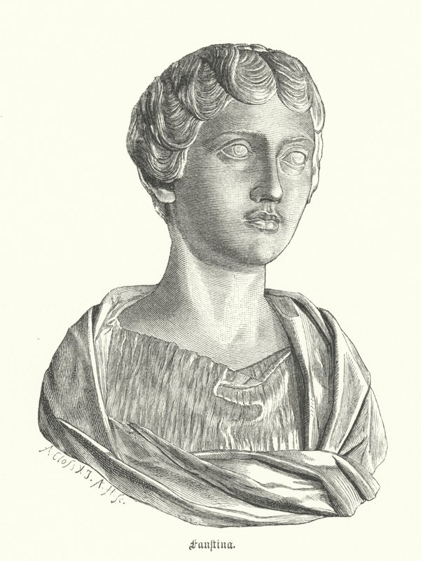 Faustina de Jongere, vrouw van de Romeinse keizer Marcus Aurelius door German School