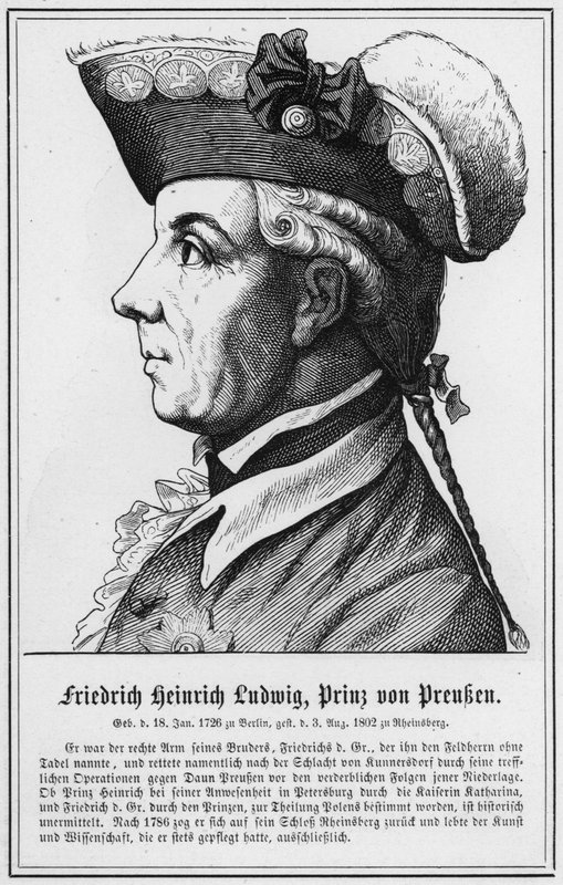 Friedrich Heinrich Ludwig, Prins van Pruisen door German School