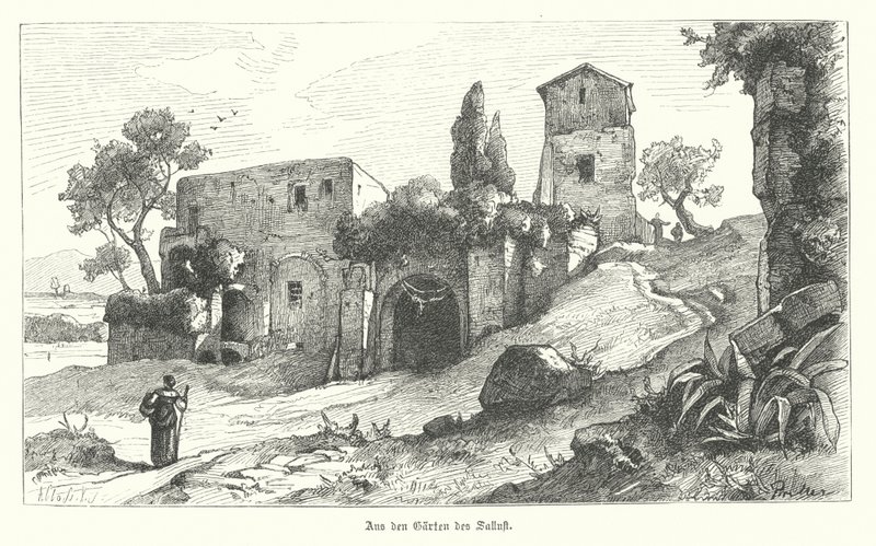 Tuinen van Sallust, Rome door German School