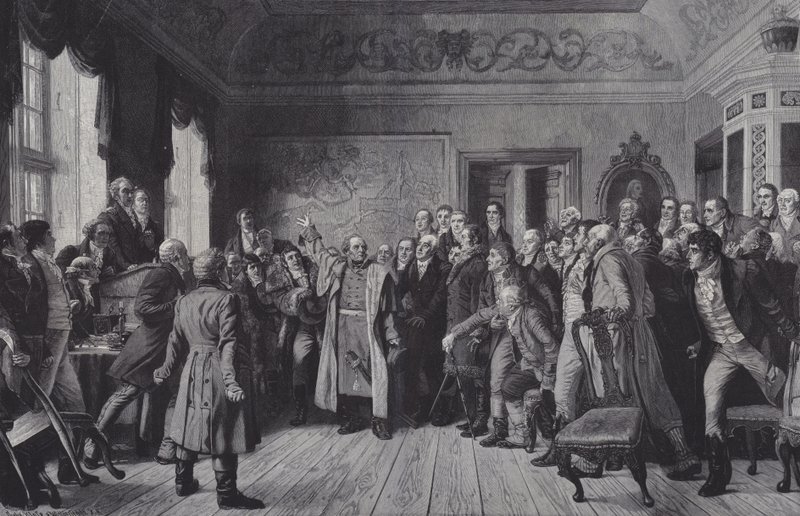 Toespraak van generaal Yorck tot de Staten van Oost-Pruisen in Koningsbergen, 5 februari 1813 door German School