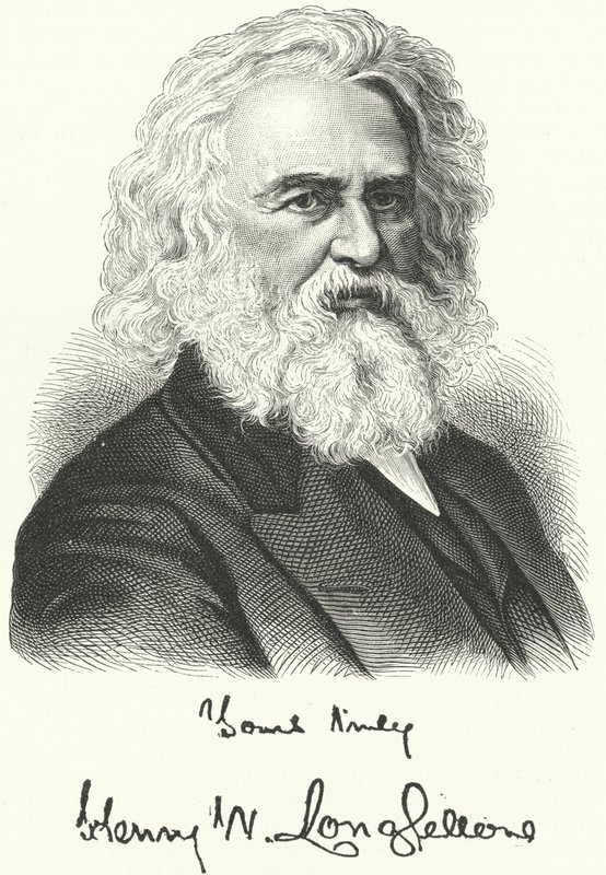 Henry Wadsworth Longfellow, Amerikaanse dichter en professor door German School