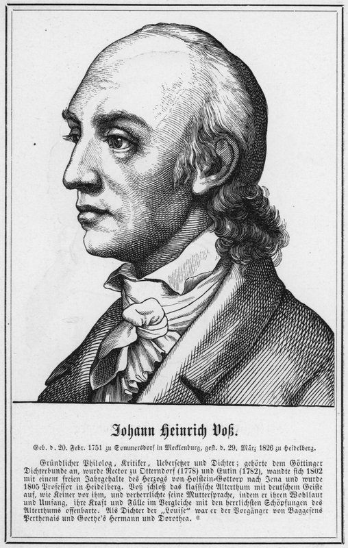 Johann Heinrich Vok door German School