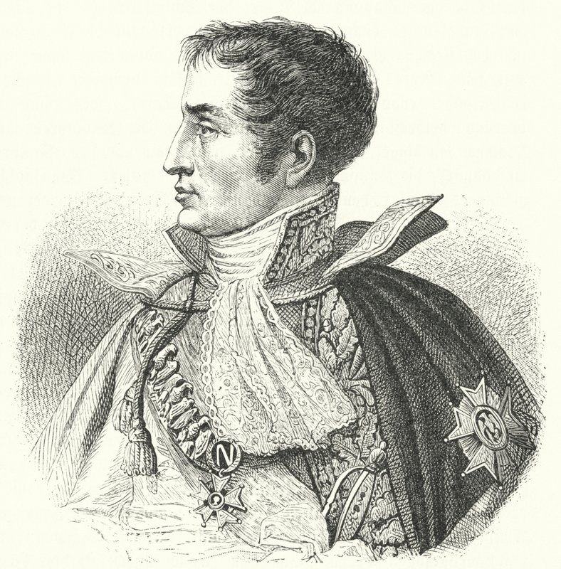 Joseph Bonaparte, Koning van Spanje als Joseph I door German School