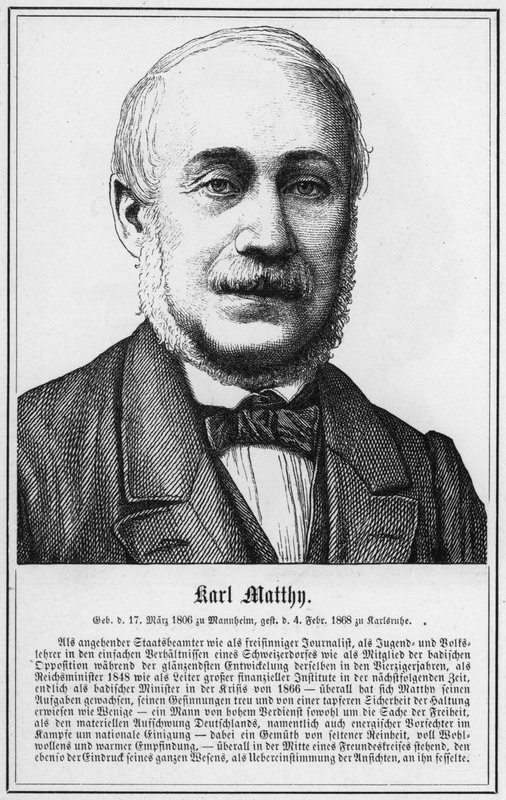 Karl Matthy door German School