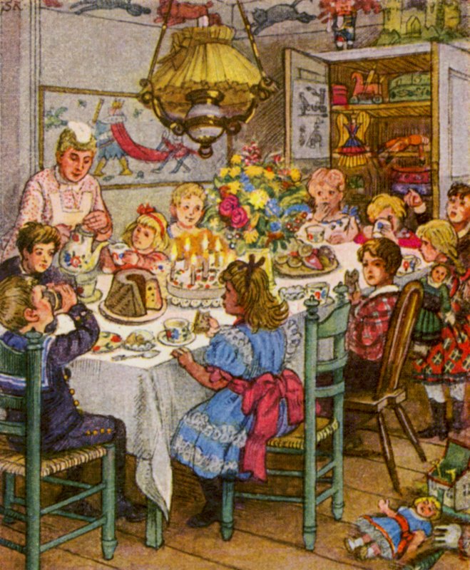 Kinderverjaardag door German School