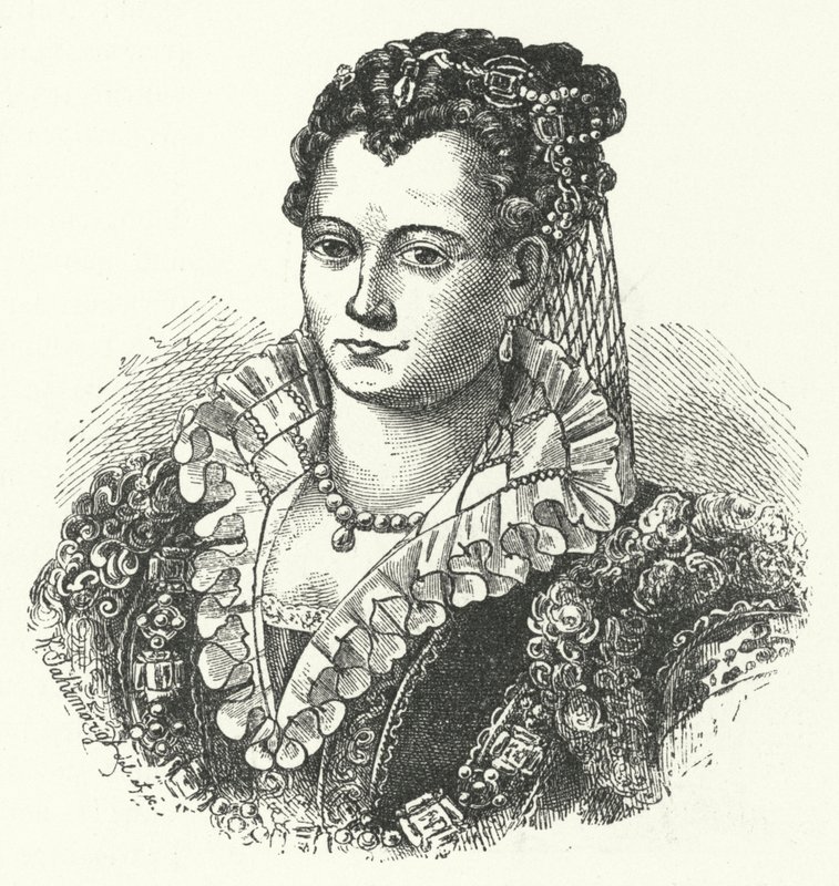 Lucrezia Borgia, hertogin-gemalin van Ferrara, Modena en Reggio door German School