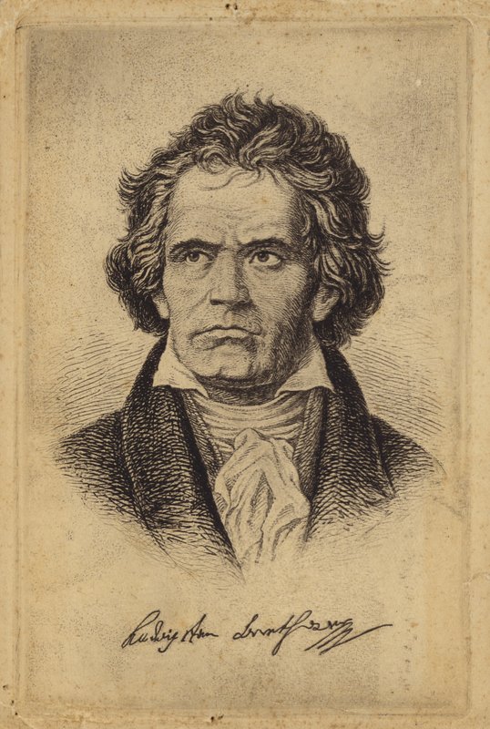 Ludwig van Beethoven, Duitse componist en pianist (1770-1827) door German School