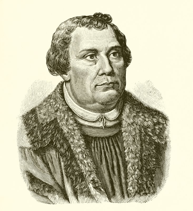 Maarten Luther door German School