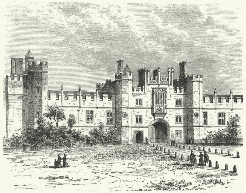 Paleis van Whitehall, Londen door German School