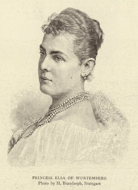 Prinses Elsa van Württemberg door German School