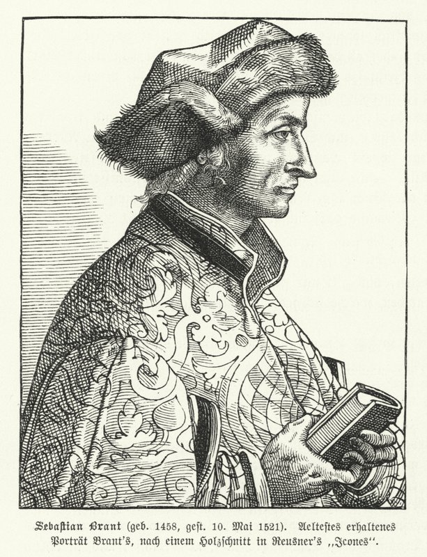 Sebastian Brant, Duitse Renaissance humanist en satiricus door German School